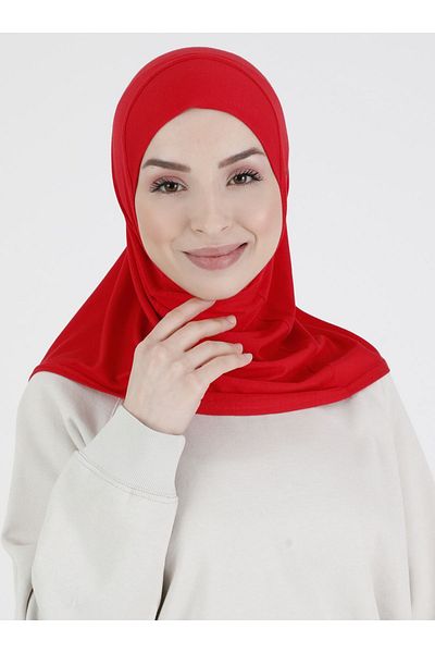 Ecardin حجاب رياضي عادي ممتاز - حجاب رياضي حجاب رياضي أحمر