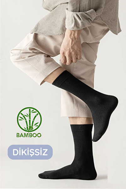 KRAL SOCKS Мъжки летни бамбукови чорапи - 8 чифта дълги чорапи с различни цветове