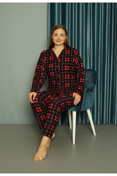 Işılay WOMEN'S BATTAL PAJAMAS SET