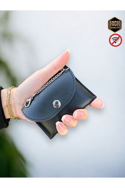 Gempo Θήκη πιστωτικής κάρτας Μινιμαλιστική θήκη για πορτοφόλι και κάρτα με διπλά μάτια Unisex Vegan δερμάτινη θήκη για κάρτες