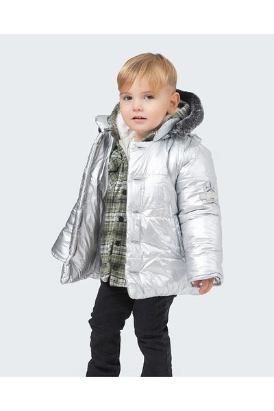 Babyhola Hooded Water and Windproof Girl's Boy's Puffer Jacket 13441