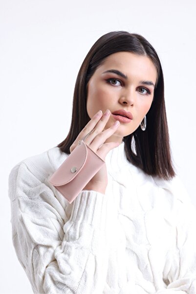 Gempo Θήκη πιστωτικής κάρτας Μινιμαλιστική θήκη για πορτοφόλι και κάρτα με διπλά διαμερίσματα Vegan δερμάτινη θήκη για κάρτες