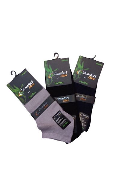 Comfort Class Comfort 6 Pairs Seamless Bamboo Booties Κάλτσες