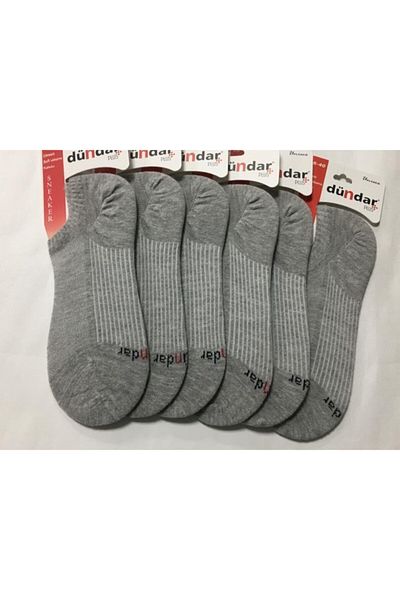 Dündar Pack of 12 Women's Cotton Seamless Sneaker Booties
