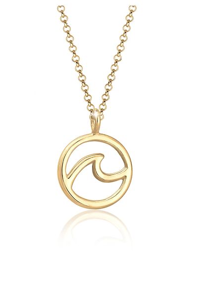 ELLI Halskette Erbskette Wellen Strand Wave Maritim 925er Silber