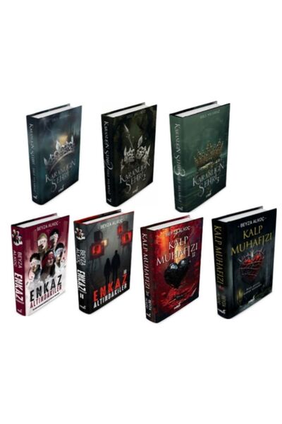 İndigo Kitap Enkaz Altındakiler 1 ve 2, Kalp Muhafızı 1 ve 2, Karanlığın Şehr...