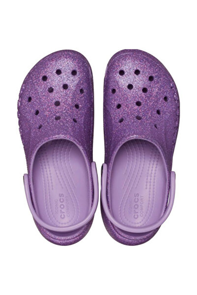Crocs Baya Platform Glitter Clog Kadın Terlik 208459-5PR