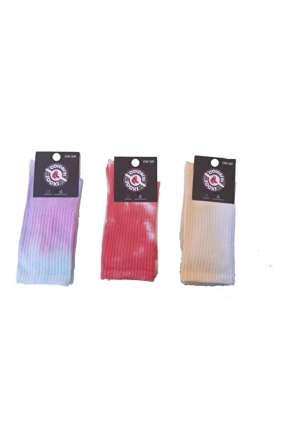 Colorful Ženske čarape do kolena, 3 para