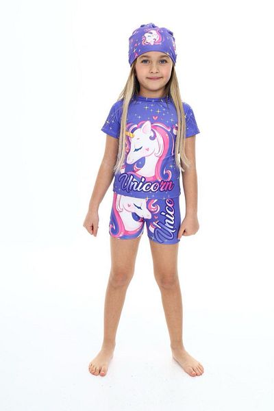 ÖYKÜ KİDS Costum de baie trei piese pentru fete