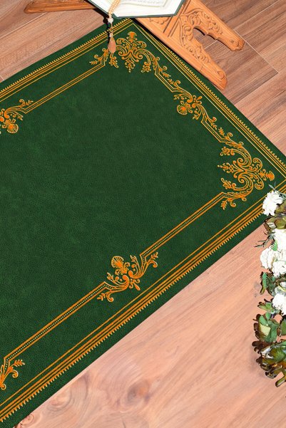 EY HOME Digital Printed Washable Floral Gift Prayer Rug Prayer Mat 70X130