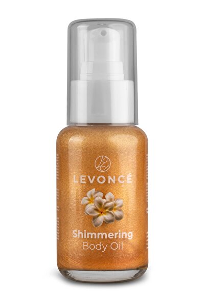 Levonce Işıltılı Bronzlaştırıcı Vücut Yağı, Sedefli, Nemlendirici 50 ML