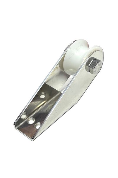 Somay Store Tekne Burun Baş Makarası Paslanmaz 27x100mm Max 10mm Ye Kadar Halat Takılabilir