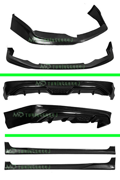 mdtuninggaraj Honda Civic Fb7 2012-2015 Boyasız Plastik Body Kit Seti