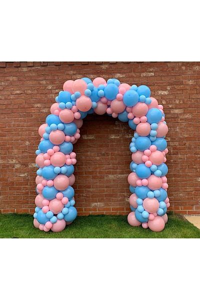 asöy Baby Gender Party Girl or Boy Baby Gril Boy Balloon Set