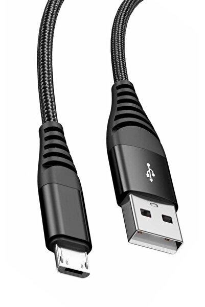 Zipax Tecno Spark 8c Uyumlu Şarj Kablosu 1.2 mt Micro USB Hasır