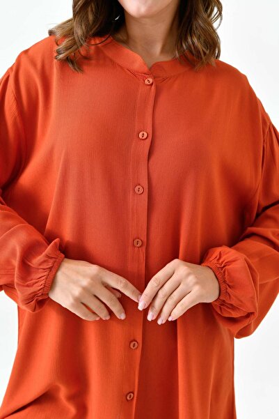 Millano Cotton Twill Fabric, Large Size Shirt. Tile Color