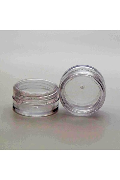 D&B YOL Krem Şişesi 5 ml (3 Adet) Boş Şeffaf Plastik Kutu