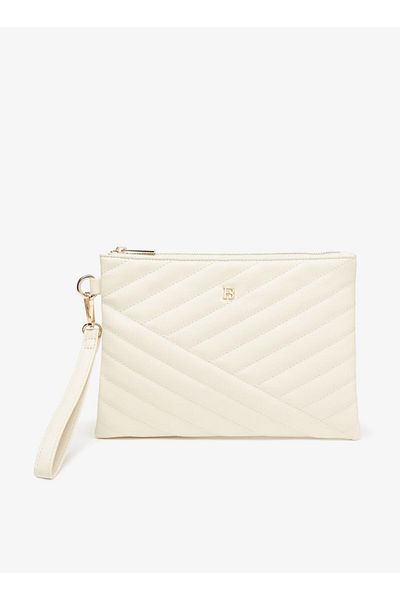 Flora Bella by Shoexpress Flora Bella Quilted Wallet with Wristlet Strap and Zip Closure