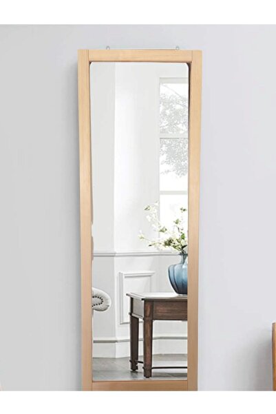 MİRRORSS Duvar Ahşap Çerçeve Hol Antre Duvar Boy Ayna 130x45