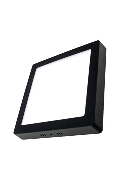 Genel Markalar Siyah Kasa Beyaz Işık Tavana Sıfır Led Plafonyer Avize - Yok -...