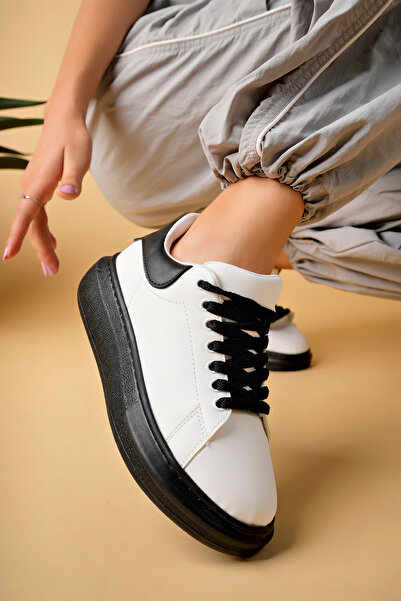 Luis Toronto LT101 Bílá Černá ČERNÁ PODRÁŽKA Dámské Sneaker