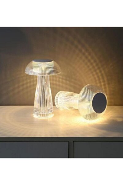 Genel Markalar MR-8104 Çok Renkli Masa Lambası, Şık ve Modern Tasarım