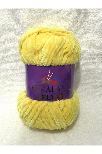 Himalaya Velvet 90013 Yellow 5 Pieces