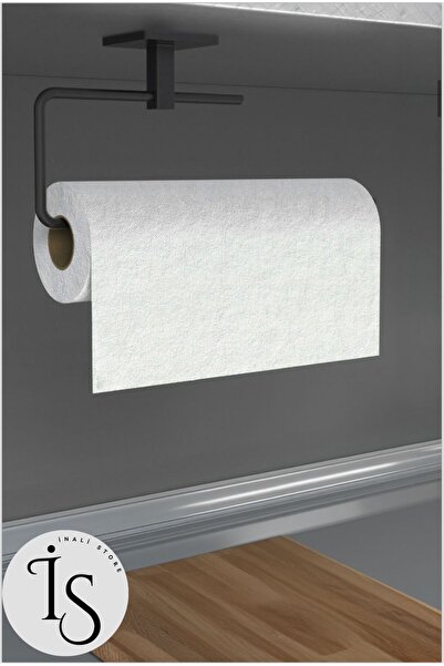 İNALİ STORE Inali Store Siyah Kağıt Rulo Havluluk Peçetelik Yapışkanlı Tasarı...