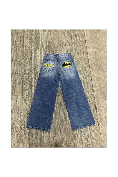 weywot Batman Baggy Mavi Retro Pantolon