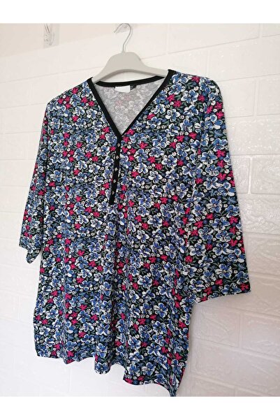 anne moda ankara Καλοκαιρινό μπλουζάκι με μανίκια Capri - Αδιάβροχο