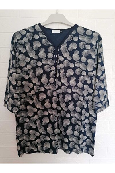 anne moda ankara Καλοκαιρινό μπλουζάκι με μανίκια Capri - Αδιάβροχο