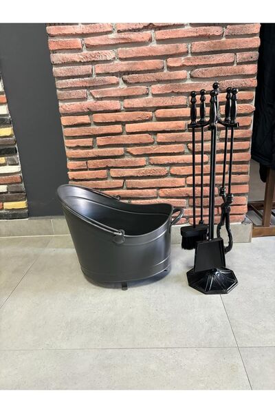 Manavgat Soba ŞÖMİNE MAŞA TAKIMI VE ODUNLUK