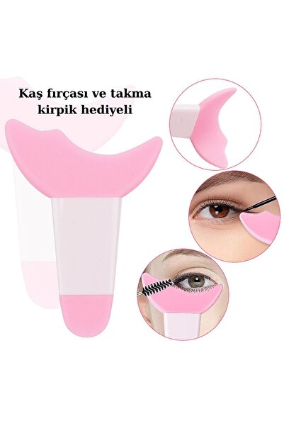 MutluBiDünya Silikon Eyeliner ve Kirpik Rimel Maskara Sürme Aparatı
