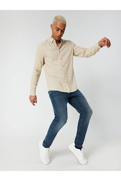 Loft Ecru Men's Shirt - Lf2027530