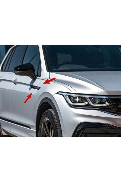 vagparts Tiguan R Side Slats - Tiguan Rline Fender Logo Rigging Badge Accessory