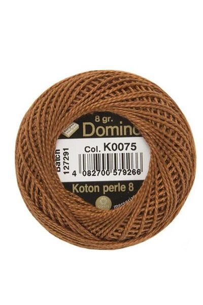 Anchor Παλτό Domino Koton Perle No:8 Κέντημα νήμα K0075