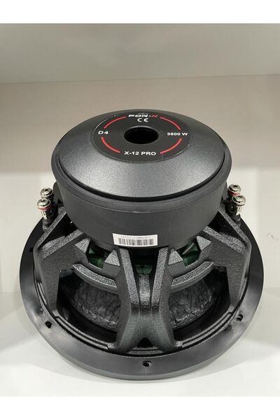 For-X X-12pro D4 30 Cm 3600w 1200rms Spl Subwoofer Efsane Stoklarda
