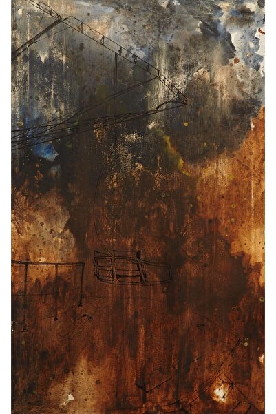 artoloji Ecmel Sarıkaya - Seri 7 2016 - Tuval üzeri akrilik,65x106