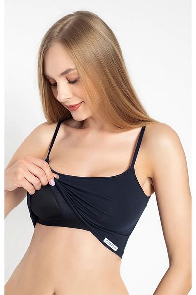 shefox Confeo Women's Modal Crop Tank Top - With Rope Strap and Pad