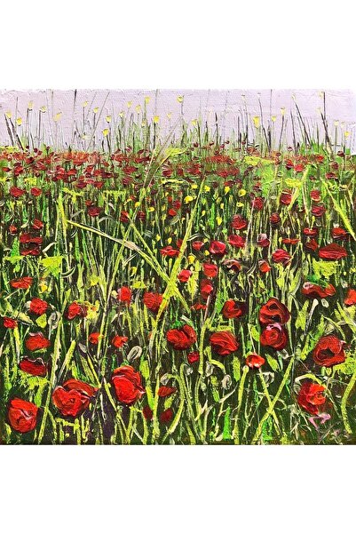 artoloji Soner Civrizoğlu - İsimsiz - 2023 - Tuval Üzerine Yağlıboya - 20x20 cm