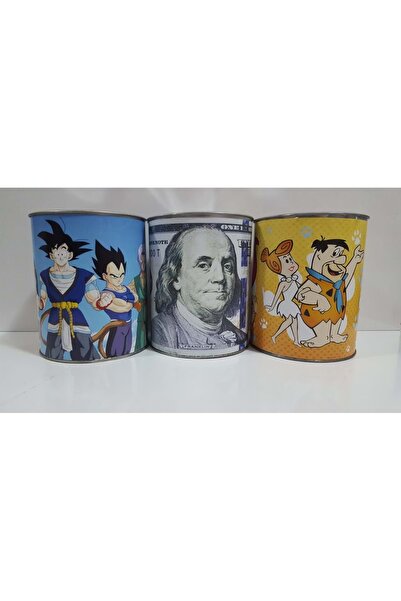 ÇAKIR Kumbara Erkek Çocuk Büyük 3'lü Set