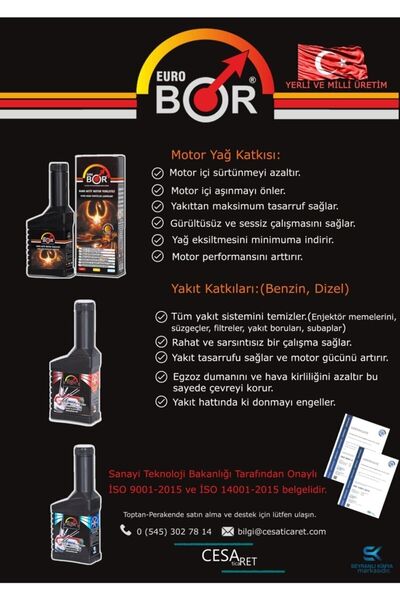 Forscher Eurobor Yağ Katkısı