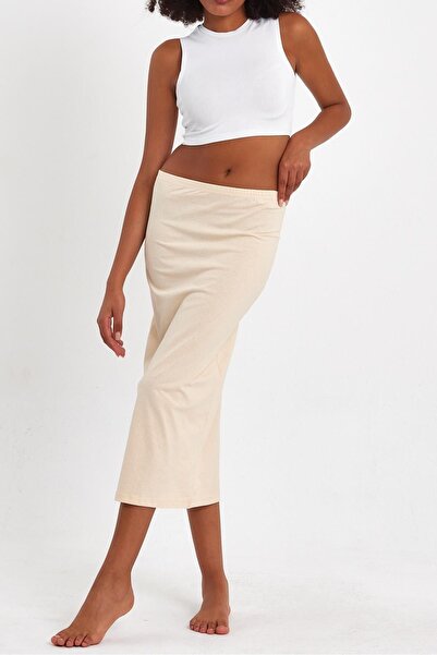 CrazyShopping Long Jupon Petticoat - Elastic Waist, Skirt and Underwear Lining