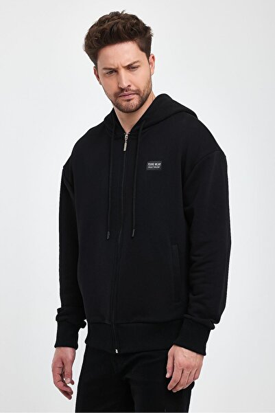 CrazyShopping Ανδρικό Φούτερ - 3 Κλωστές, Τσέπες και Κουκούλα