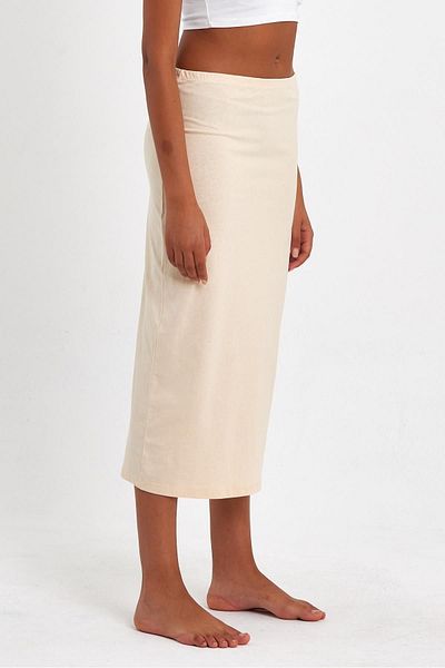 CrazyShopping Long Jupon Petticoat - Elastic Waist, Skirt and Underwear Lining