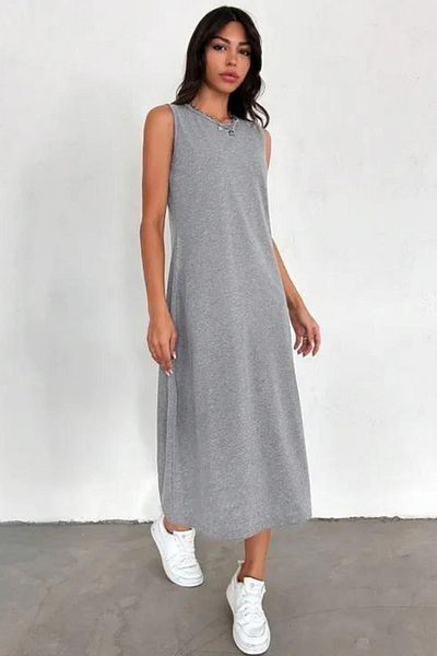 CrazyShopping Long Sleeveless Women's Dress - Lined Underskirt Petticoat Set of 3