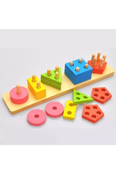 GANS TOYS Geometrik 5'li Bultak