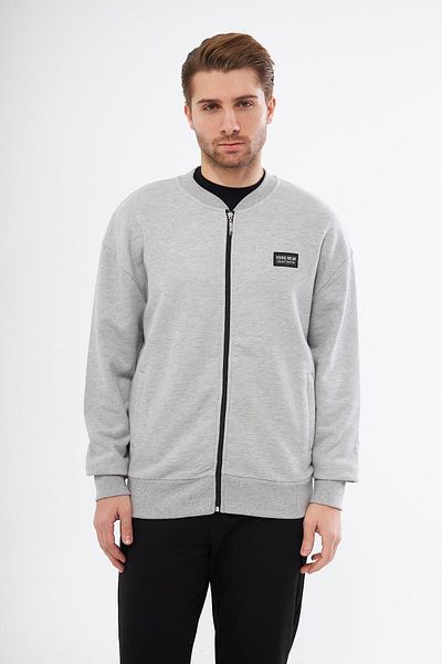 CrazyShopping Ανδρικό μακρυμάνικο casual κολεγιακό μπουφάν