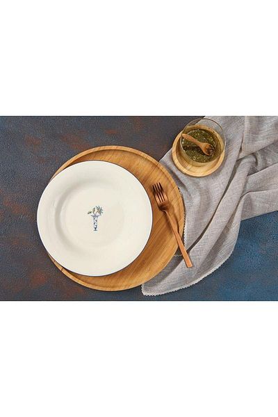 Porland Vaso Piccolo Pattern 4 Flat Plate 22 Cm 04alm008041