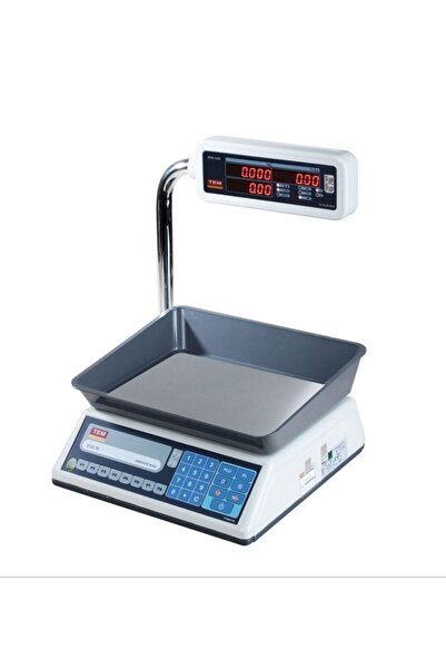 TEM Tel Led Katlanır Boyun Fiyat Hesaplamalı Terazi 15 Kg
